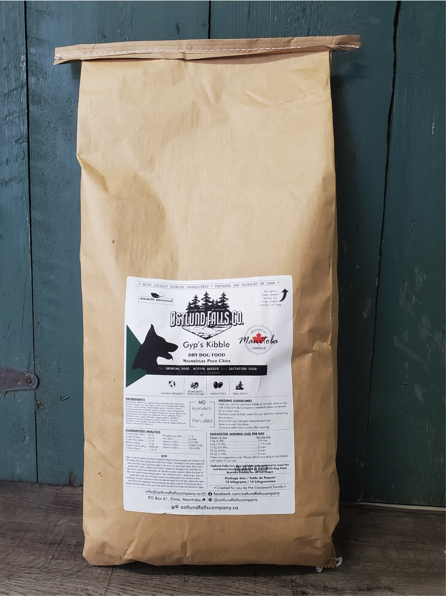 Gyp's Kibble – High Protein Adult Dry Dog Food, 10kg